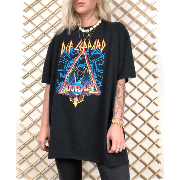 Tops - SALE 🔥Def Leppard Journey Band Tour T Shirt